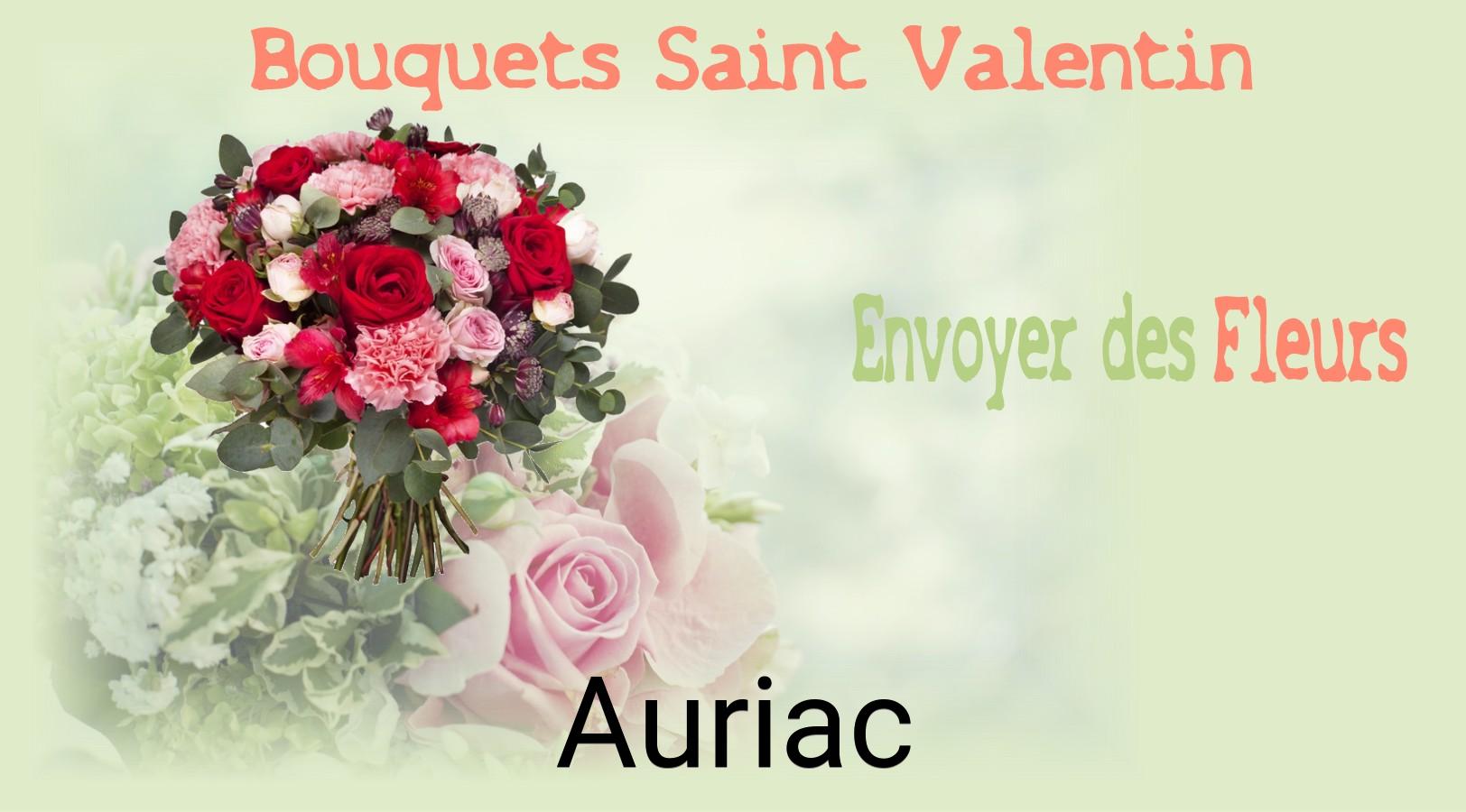 Roses de Saint-Valentin livrées à Auriac